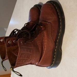 Dr. Martens Pascal Croc Embossed  Boots